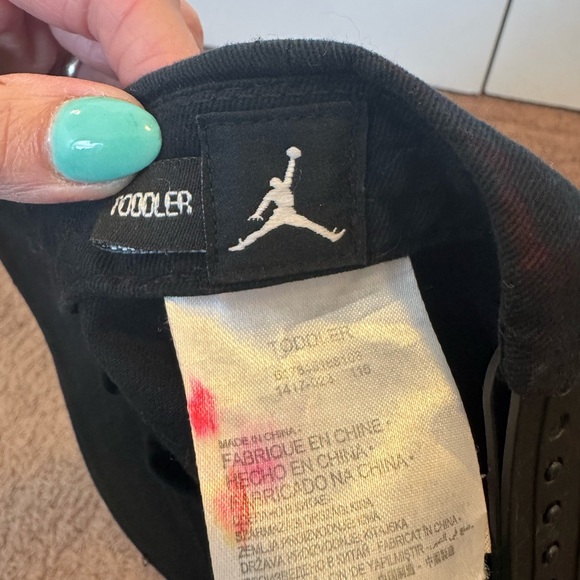 LOT OF 3 Nike Air Jordan Jumpman Black Snapback Hat Cap Toddler Boys Beanie - Picture 12 of 13